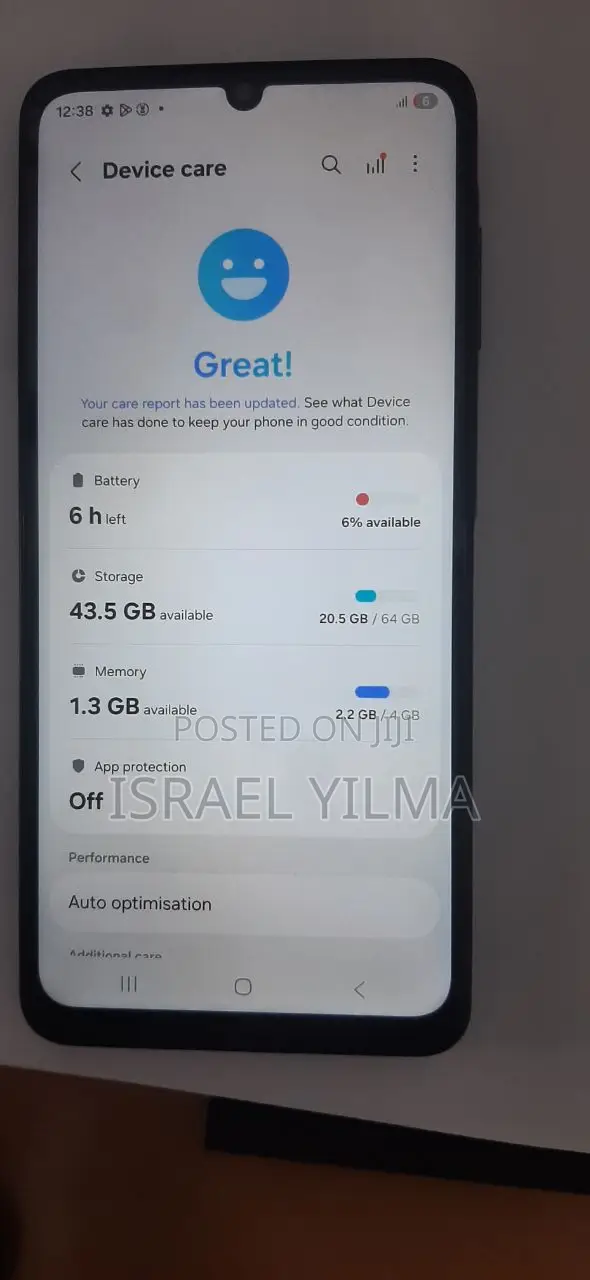 New Samsung Galaxy A07 128 GB Black
