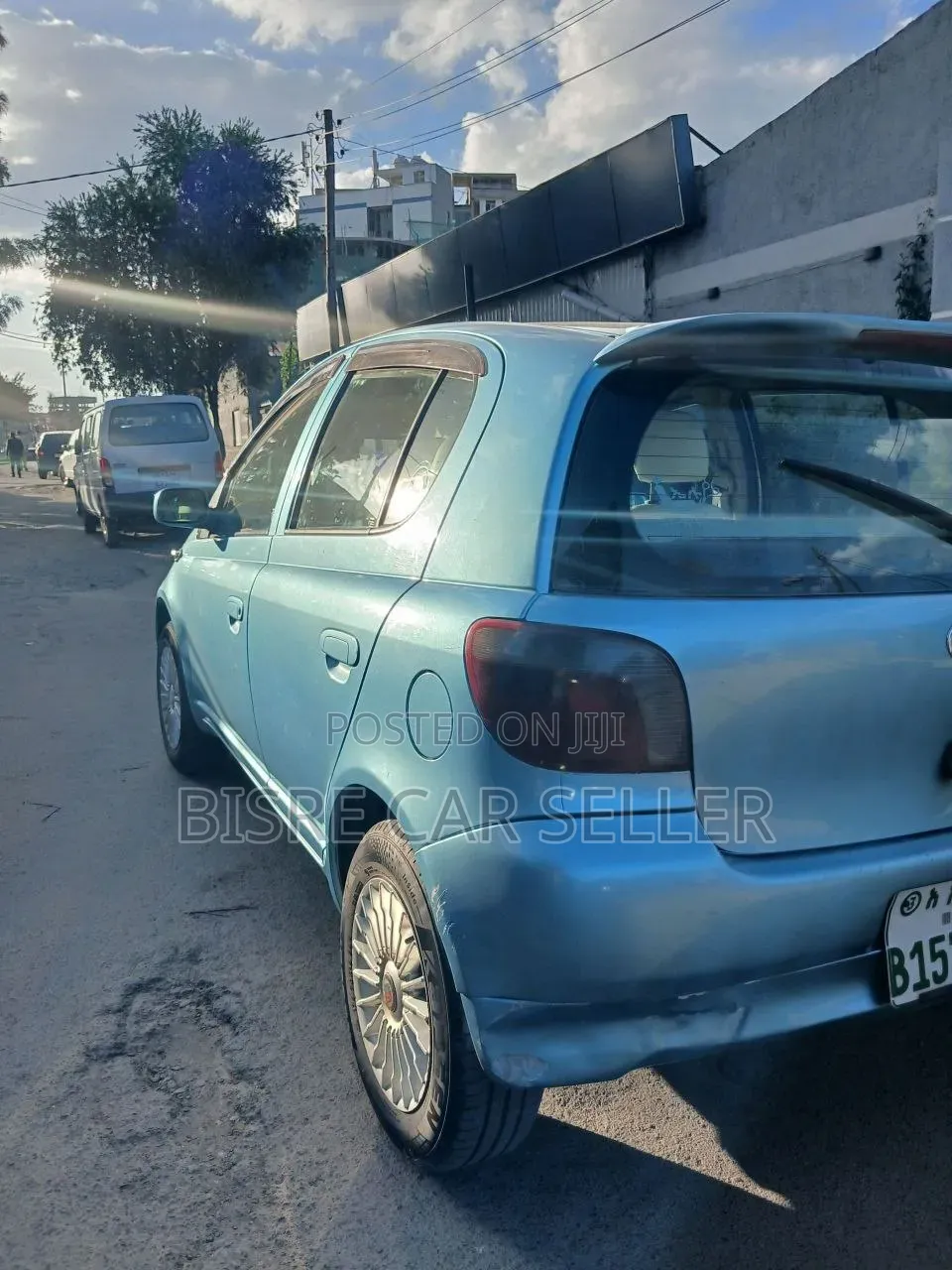Toyota Vitz 2002 Blue