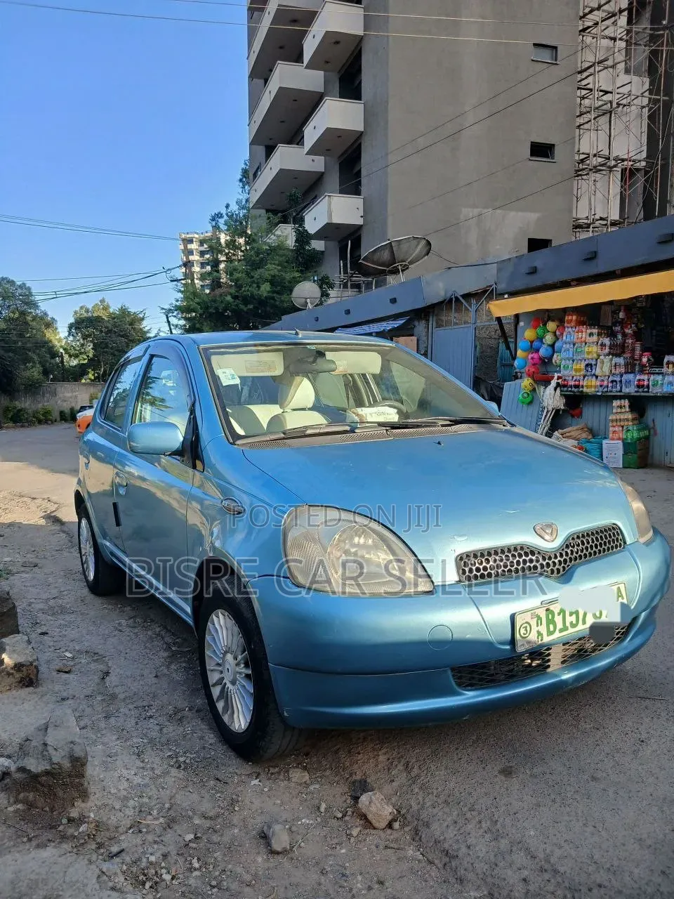 Toyota Vitz 2002 Blue