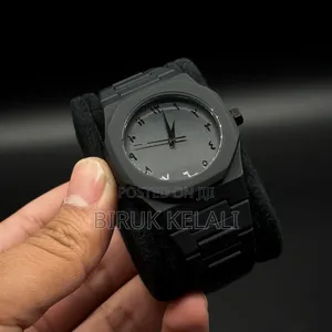 Black Arabic Aura Watch