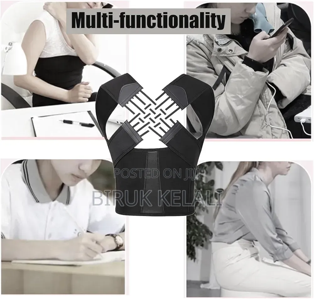 Neoprene Posture Corrector Belt for Men Women | Shoulder,