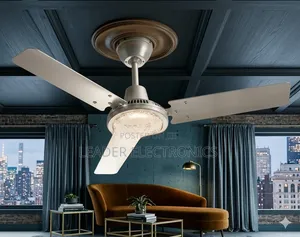 Crown Ceiling Fan 56" – Powerful Elegant Cooling