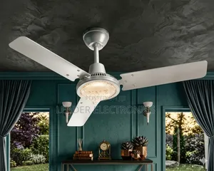 Crown Ceiling Fan 56" – Powerful Elegant Cooling ( Original )