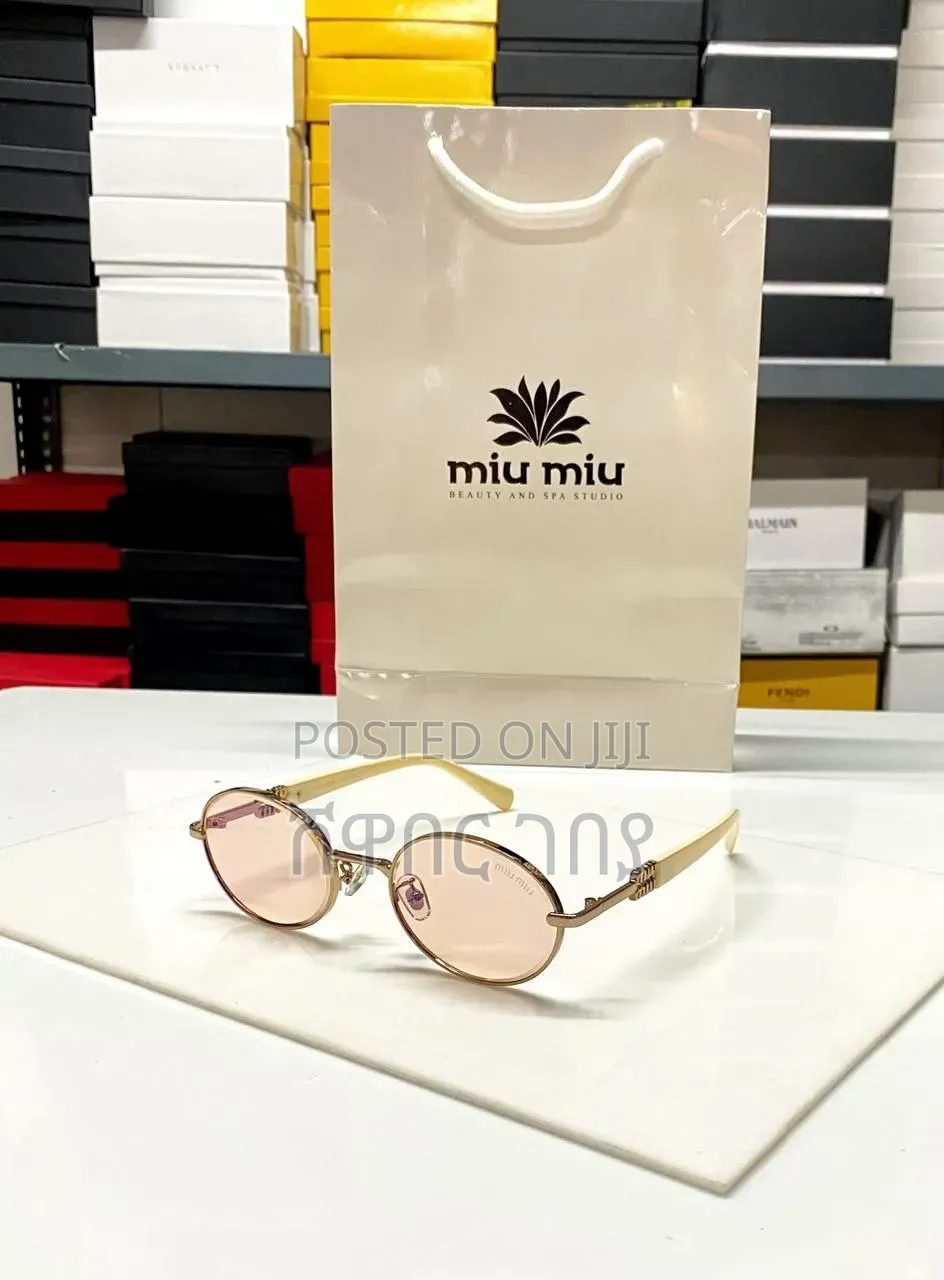 Premium Miu Miu Oval Sunglasses