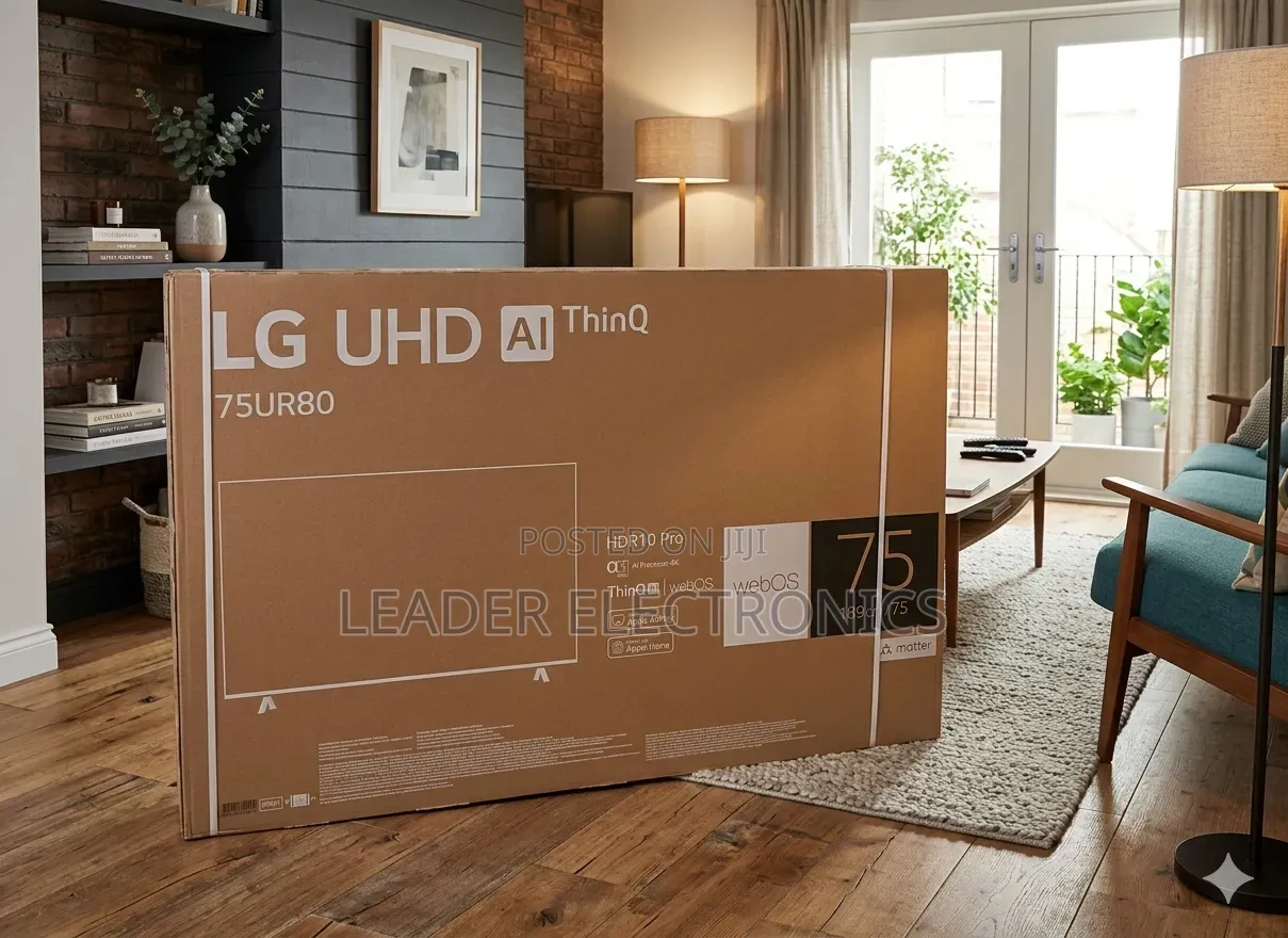 Lg Tv 75-Inches Uhd Smart Tv – Original ( 3 Year Warranty )