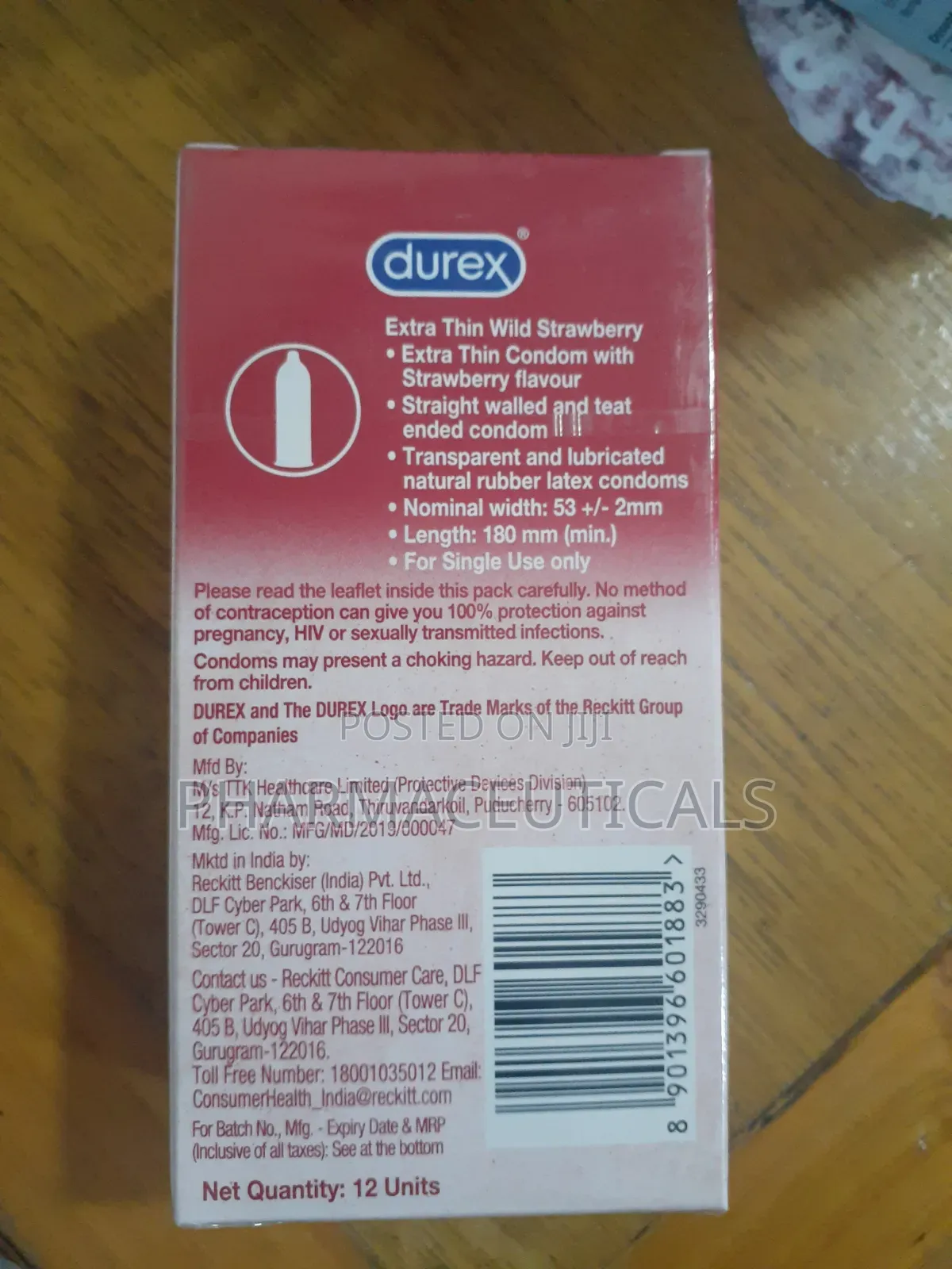 Durex Extra Thin Condom