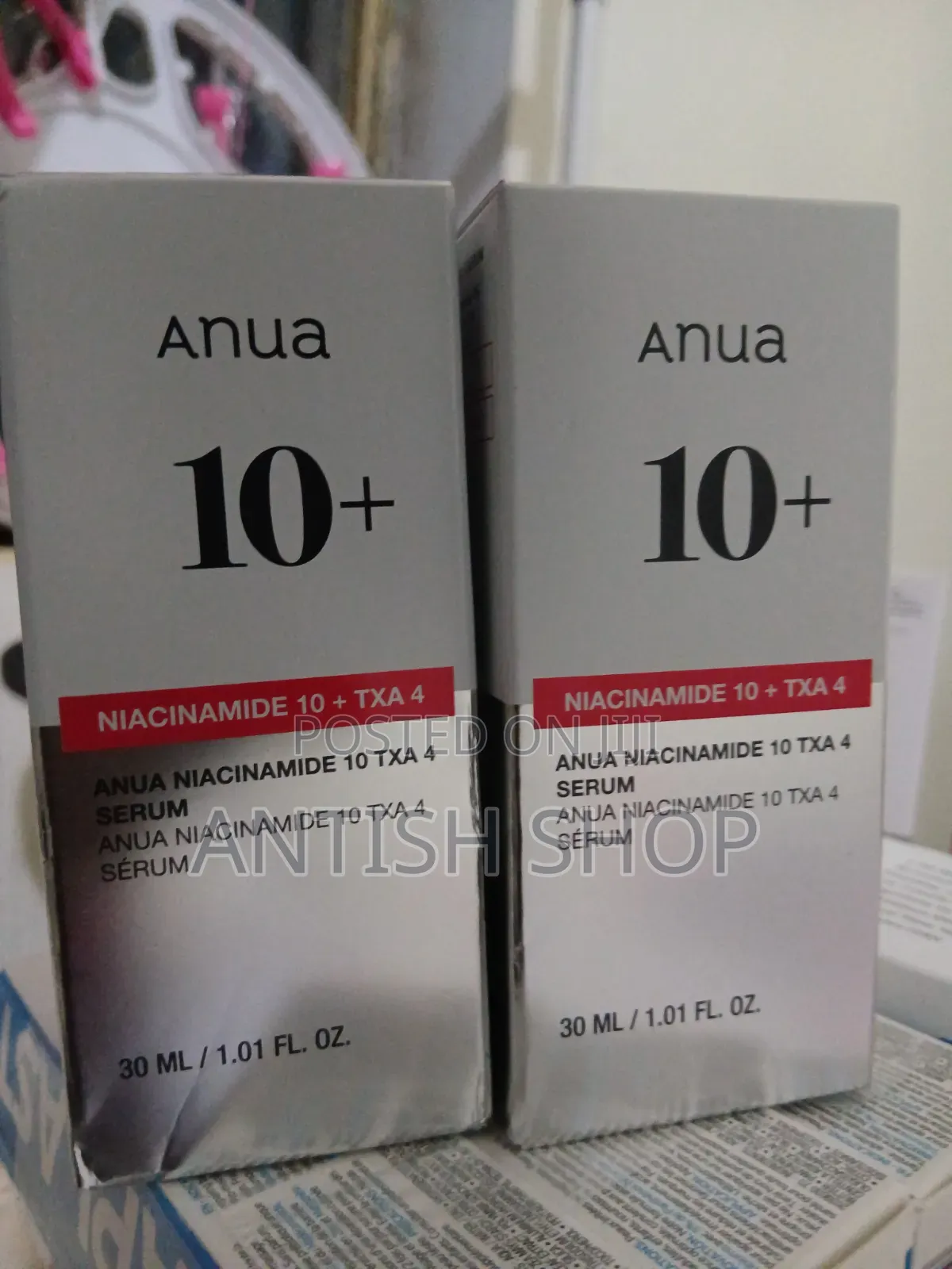 Anua Niacinamide 10% + Txa 4% Red Serum (30ml) – ኦርጅናል ኮርያን ስኪንኬር
