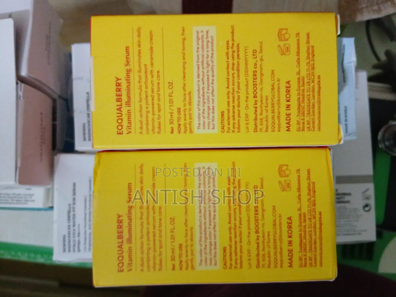 Eqqualberry Vitamin Illuminating Serum (Yellow Serum) 30ml – Original