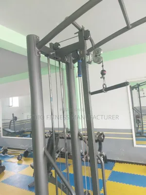 Commercial Cable Cross የጂም ደረጃ