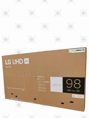 Lg 98-Inches Uhd Smart Tv (Model 98ut90) Featuring Ai Thinq Technology.