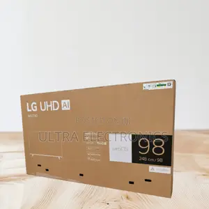 Lg 98-Inches Uhd Smart Tv (Model 98ut90) Featuring Ai Thinq Technology.