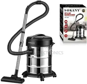 Vacuum Cleaner Sokany 2-in-1 Wet Dry Drum, Model Sk-13025.