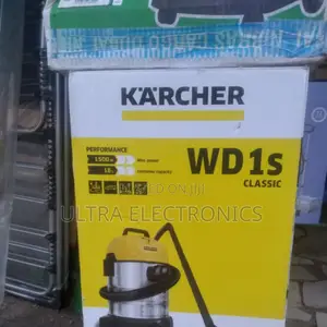 Kärcher Wd 1s Classic Wet and Dry Vacuum Cleaner. Powerful Performance