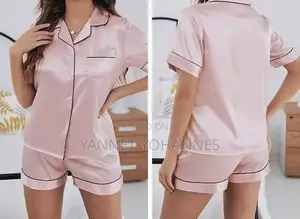 Women’S Silk Pajamas Set