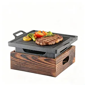 Barbecue Stove Alcohol Furnace Grill(የሸክላ ጥብስ ማቅረቢያ )