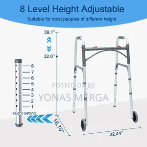 Medical Terapy Walker派閻marked Peg Holes in the Legs, the Walker