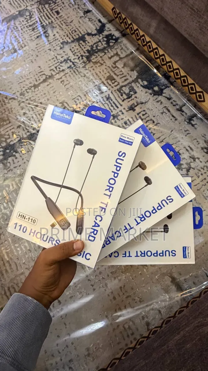 Haino Teko Hn-110 Neckband Earphones– 110h Battery Non-stop Music