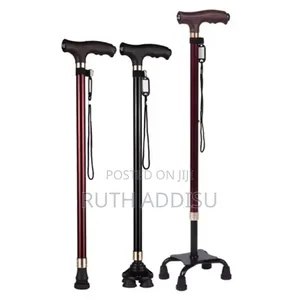 Non-Slip Walking Sticks for the Elderly Retractable Aluminum Cane