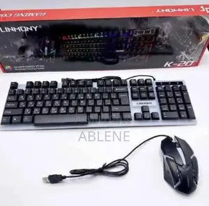Linmony K-20 RGB Gaming Keyboard and Mouse