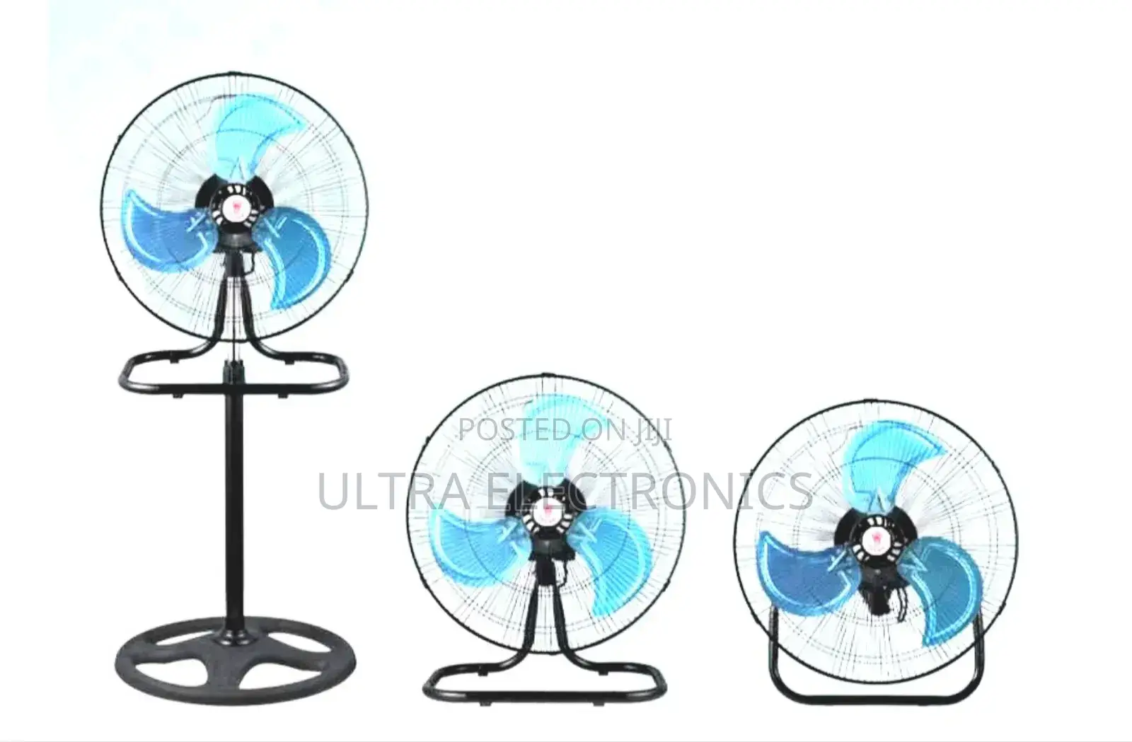 Changli Crown 3-in-1 18-inch Metal Pedestal Fan, Which Can Be