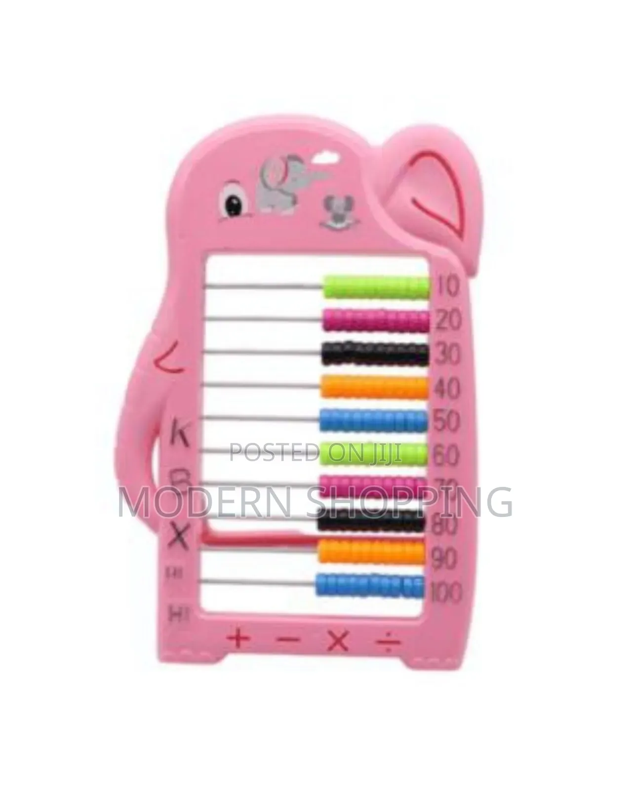 Elephant Shaped Kids Abacus Toy