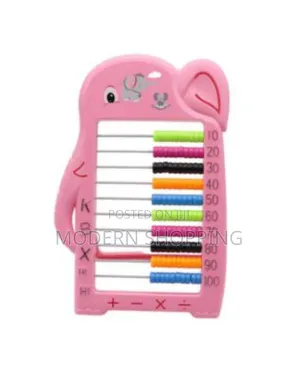 Elephant Shaped Kids Abacus Toy