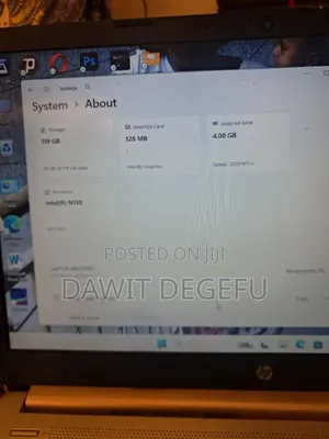 Laptop HP 14-dq1025cl 4GB Intel SSD 128GB