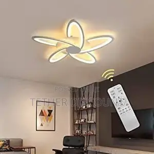 Led Dimmable Flower Shape Light ከው ጪ የገባመ ብራ ት ጌጥ 70cm