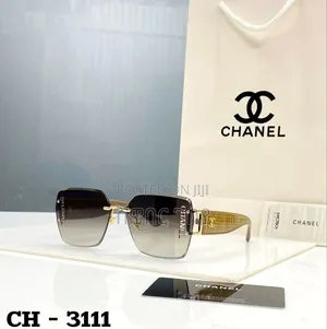 Chanel Ch-3111 Rimless Sunglasses.