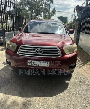 Toyota Highlander 2008 Red
