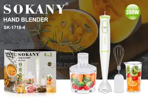 Sokany 4-in-1 Hand Blender