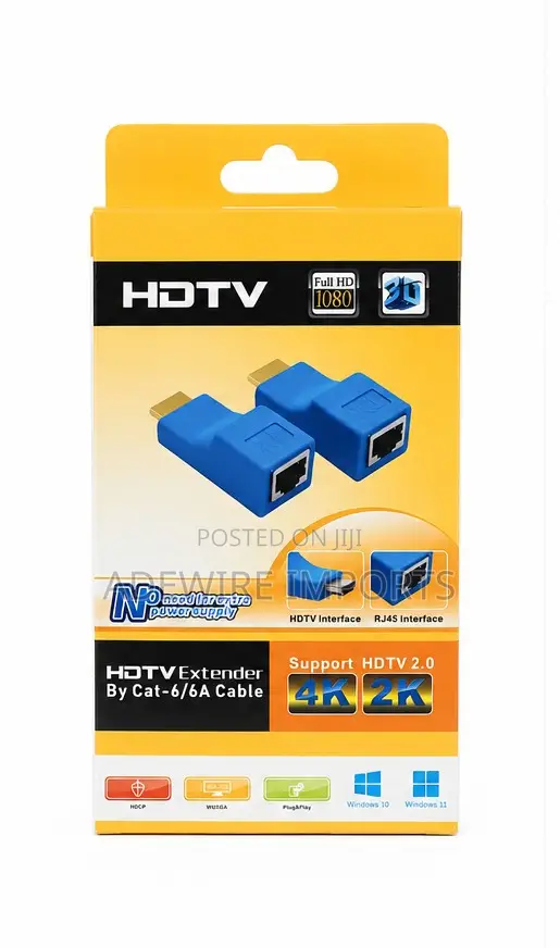 Hdmi Extender Over Cat-6/6a(With Vat)