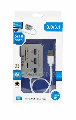 Combo Hub 3.0/3.1 3pcs + Card Reader With Vat