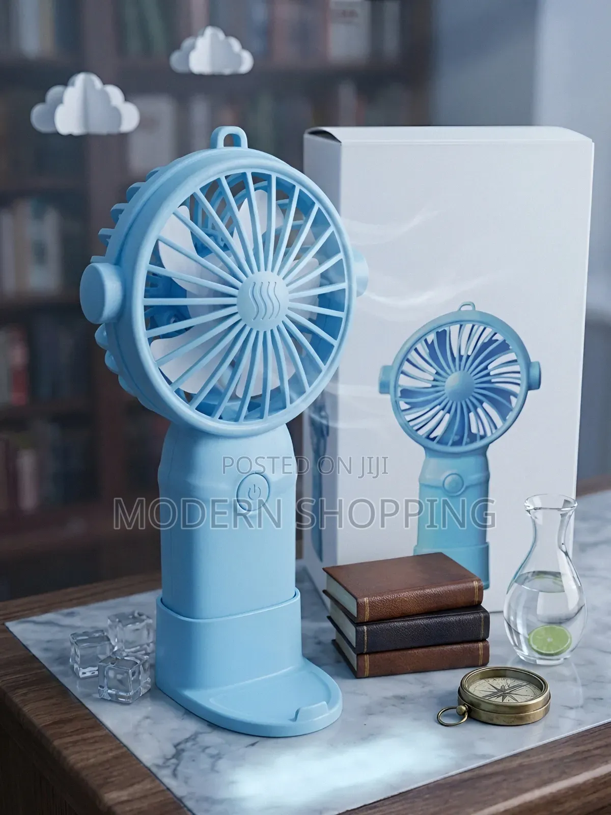 Rechargeable Mini Desktop Fan