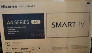 Hisence 43" Smart Tv New 2025
