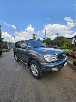 Toyota Land Cruiser 2001 Gray