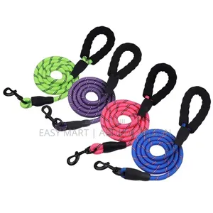 Heavy Duty Rope Dog Leash 4 Color