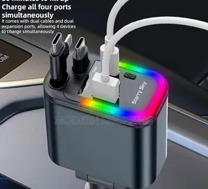 5in1 Multifunction Car Charger