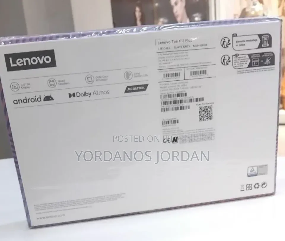 New Lenovo Tab P11 128 GB