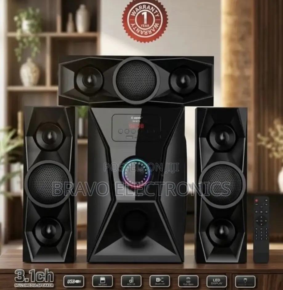 Rizing 3.1ch Multimedia Speaker