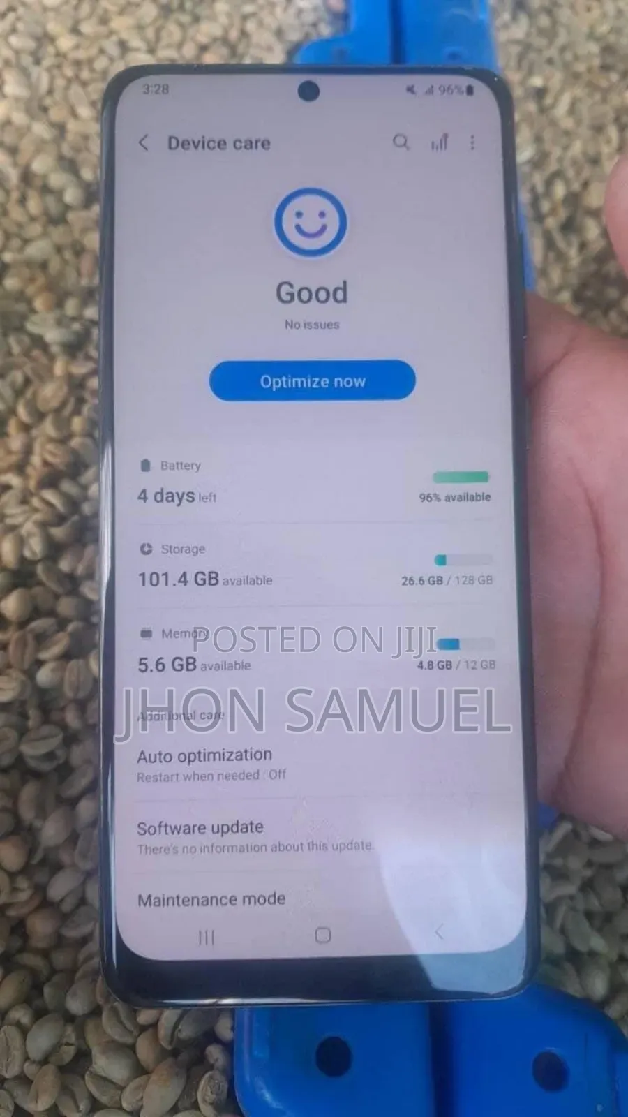 New Samsung Galaxy S20+ 5G 128 GB Blue