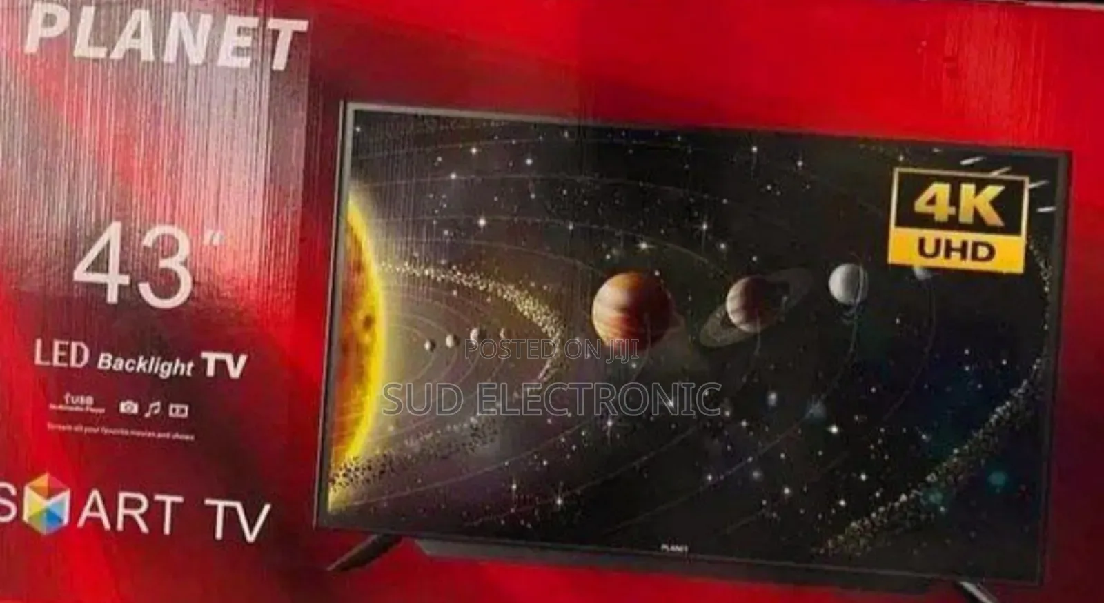 Plante 43" New 2025 Smartv4k Tv