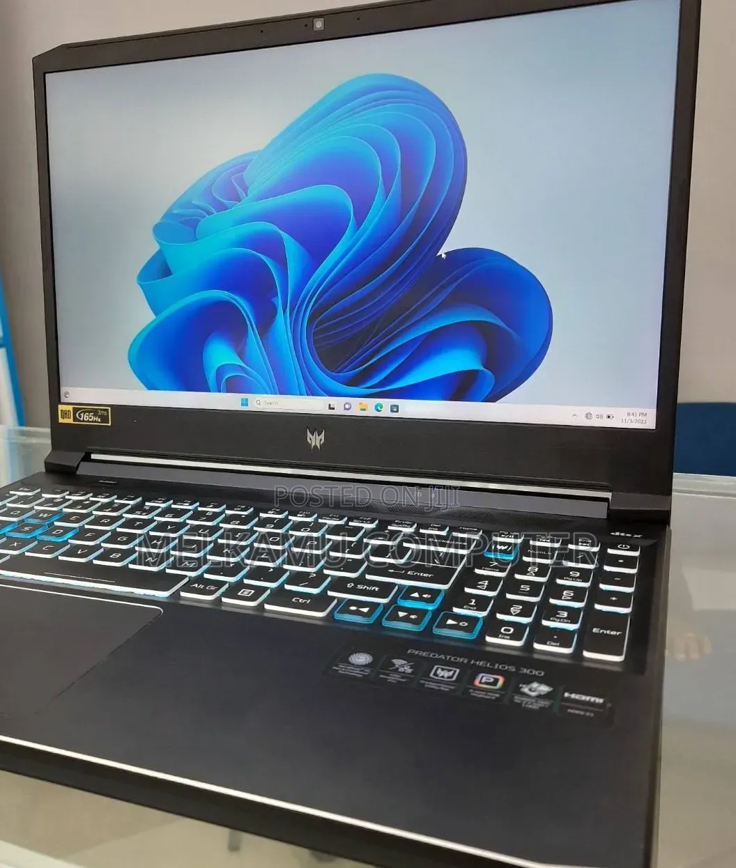 New Laptop Acer Predator Helios 300 16GB Intel Core i7 SSD 512GB