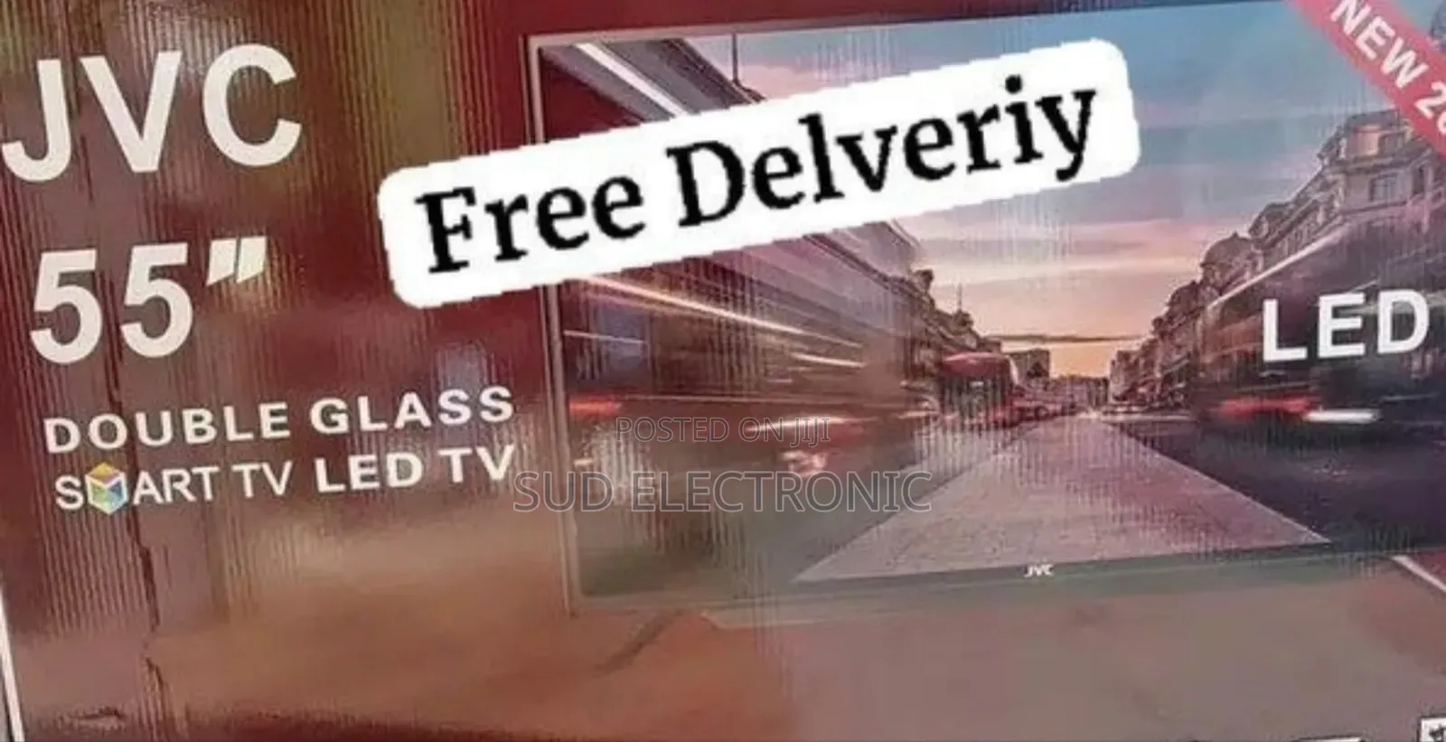 JVC 55" New 2025 Smart Tv