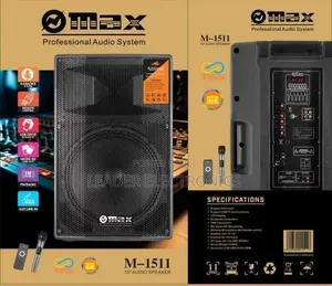 Max Professional Audio System Model M_1511