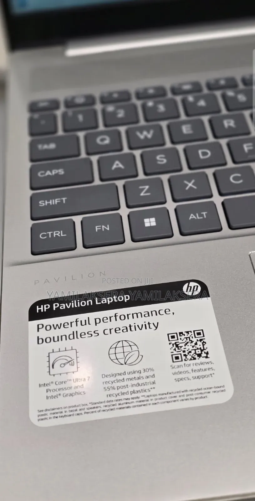 New Laptop HP Pavilion 15 16GB Intel Core Ultra 7 SSD 512GB