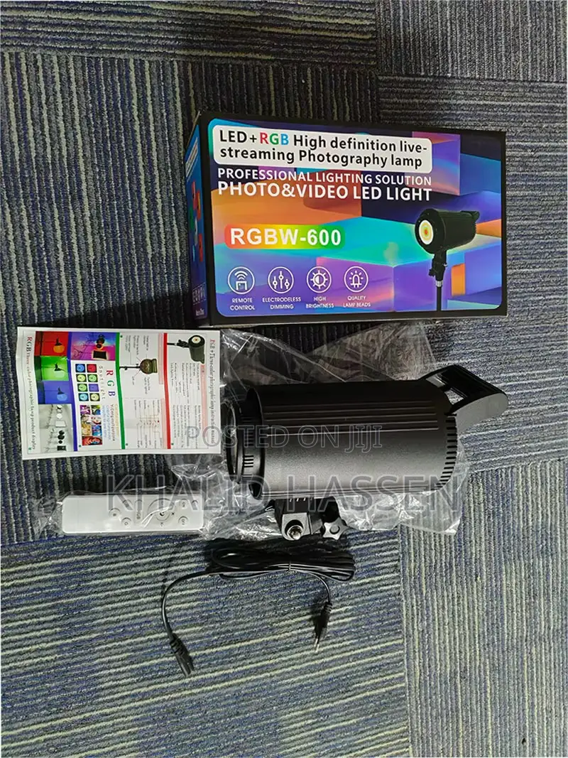 Rgbw 600 | 100w Led Studio Video Light Stand Soft Box