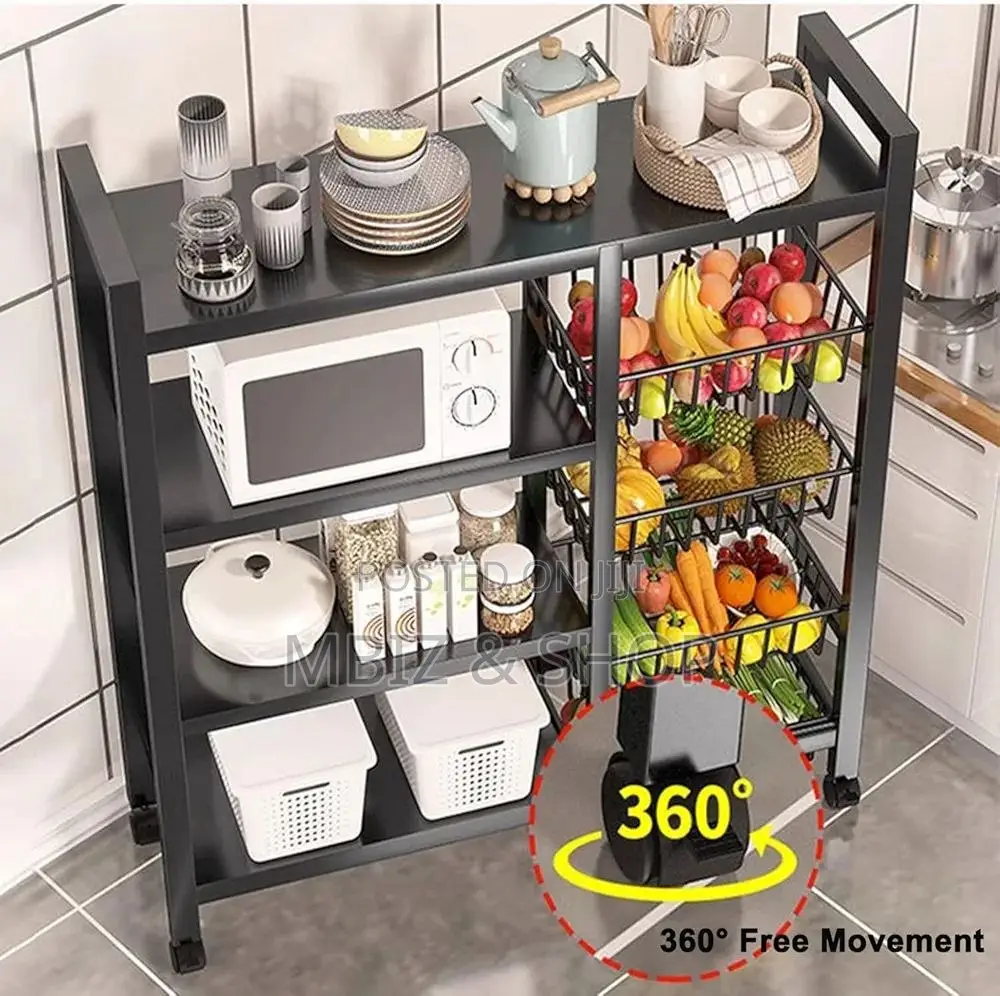 4 Rack Metal Storage Shelf