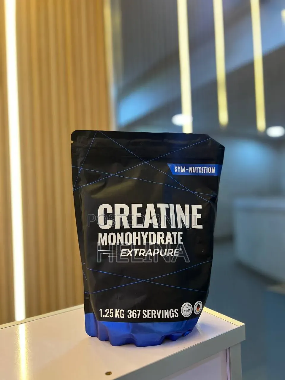 100% Vegan 367 Serving 1.25kg Gym-Nutrition Creatine Monohydrate O