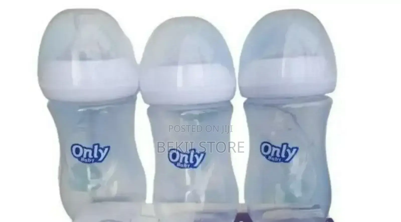 Only Baby Natural Feeding Bottle Set - 3 Pieces 260ml 330 Ml